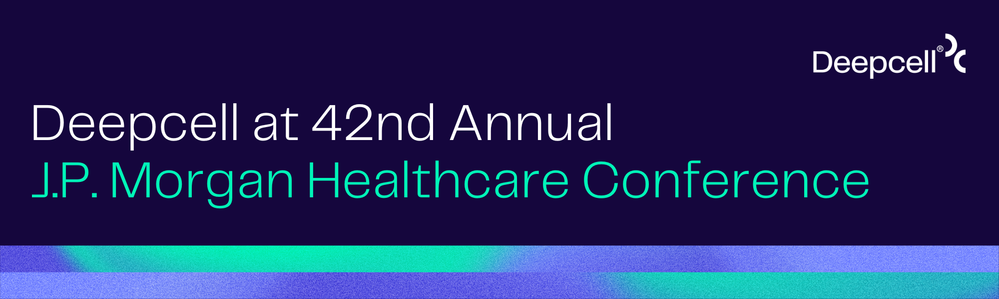 Deepcell at 42nd Annual J.P. Morgan Healthcare Conference